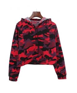 Dip Dye Acide Lavé Crop Top Femmes À Capuche Polaire Coton Français Terry Sweats Pull Mode Élégant Vintage Hoodies - Product Image 2