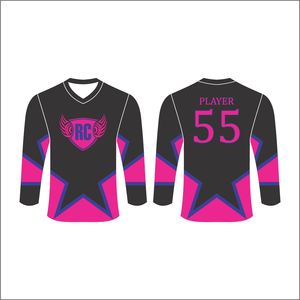 เสื้อฟุตบอลแขนยาวเสื้อฟุตบอลสำหรับผู้ชายเสื้อฟุตบอลแบบสั่งทำ - Product Image 1