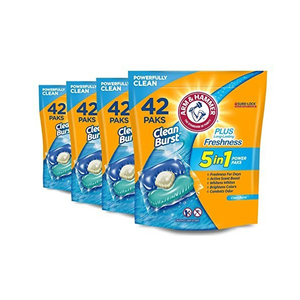 Plus OxiClean Capsules à lessive, anti-taches, blanchissant Arm & Hammer, parfum frais, 50 unités - Product Image 6