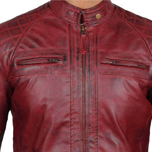 Veste en cuir de Sport pour homme avec Logo imprimé manteaux chauffants et veste de vêtements chauds - Product Image 4