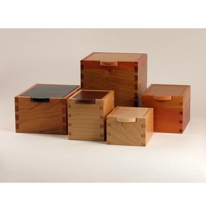 Boîte de rangement en bois pour petits appareils électroniques - Product Image 6