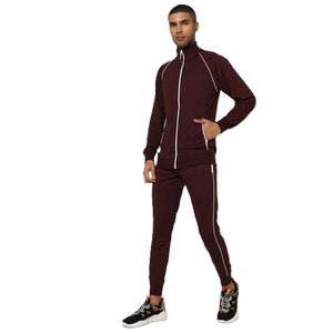 2025 High Quality Breathable Fleece Winter Tracksuit for <b>Men</b> Customized Best Selling Casual Unisex Sports Wear 100% Polyester - Product Image 1
