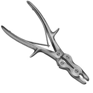 High Quality Orthopedic Double-Joint <b>Bone</b> Rongeur Custom Logo Essential Manual <b>Surgical</b> <b>Instrument</b> for ICU <b>Bone</b> Surgery - Product Image 2