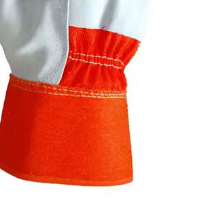 Guantes de Seguridad de Cuero Resistentes, Resistentes al Calor, Antideslizantes, de Dedo Completo, para Levantamiento de Pesas, Trabajo Industrial y Mecánico - Product Image 6