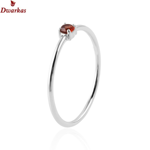 Fabricant de gros classique 925 bague en argent sterling grenat avec pierres précieuses pour les fêtes - Product Image 2
