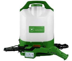 MEILLEURE Offre Pulvérisateur Électrostatique Sans Fil VP300ES 5 Gallons en Cuivre avec Contrôle de Débit Variable pour Jardinage et Batterie - Product Image 1