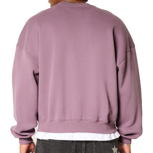 Sweat-shirt en molleton à col rond pour homme, coupe classique, logo personnalisé, streetwear d'hiver, 100% coton, unisexe, décontracté, haute qualité, OEM - Product Image 2