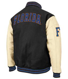 Veste universitaire en mélange de laine épaisse Logos de couleurs personnalisées et livraison rapide en usine - Product Image 5