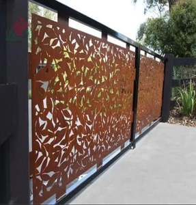 Venta caliente puertas de hierro forjado valla de metal extensiones de valla de jardín - Product Image 4