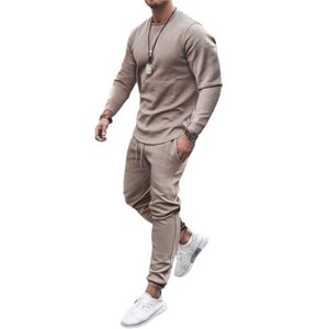Men's High Quality Oem Men Casual Plain Tracksuit <b>Jogging</b> Track Suits Custom Sweat Suit for Men - Product Image 6