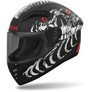 Casco Integral AIROH Connor Termoplástico HRT con Intercomunicador Bluetooth Integrado para Comunicación en Motociclismo - Product Image 1