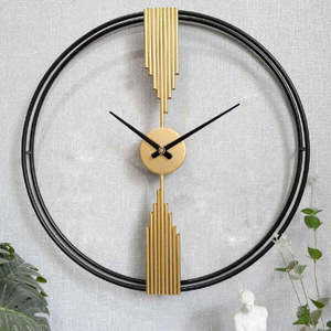 Elegante Reloj de pared moderno Reloj elegante para el hogar y la Oficina Elegante Reloj de pared contemporáneo Diseño minimalista - Product Image 1