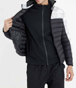 เสื้อแจ็คเก็ตพัฟเฟอร์บุขนเป็ดสำหรับผู้ชาย ดีไซน์เนอร์ น้ำหนักเบา คุณภาพสูง ขายส่ง เสื้อแจ็คเก็ตฤดูหนาวสำหรับผู้ชาย - Product Image 4