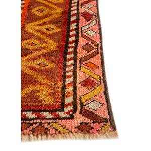 Tapis en laine tissée plate Aalam Paem-1256 gris et noir à rayures géométriques pour salon d'adolescents - Product Image 4