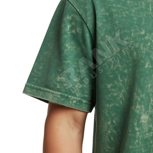T-shirts pour hommes délavés à l'acide, design haut de gamme, avec logo personnalisé, Nouveauté 2026, Nouveaux arrivages pour hommes, T-shirts délavés à l'acide - Product Image 6