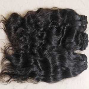 Cheveux vierges indiens IVH 1, cheveux humains Remy à tresser avec double trame machine, 30%-70% de cheveux gris, tailles 6-36, garantie 1 an et plus - Product Image 3
