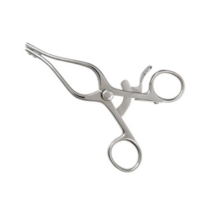 Mollison-Retractor curvado de retención automática, tamaño de niño con 2 en 2 dientes, hecho de acero inoxidable - Product Image 5