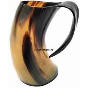 Worldwide Selling Premium Quality Material Buffalo Horn Viking Barware Drinkware Fancy Designer <b>Mugs</b> From India In Best Price - Product Image 4