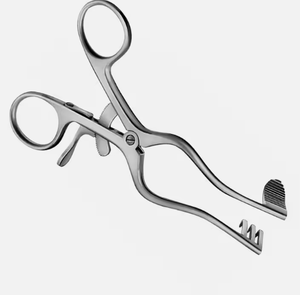 PERKINS 125 mm 5 \ "hoja dentada gruesa de acero inoxidable retractor Adson quirúrgico de retención automática para herida izquierda de calidad superior - Product Image 5