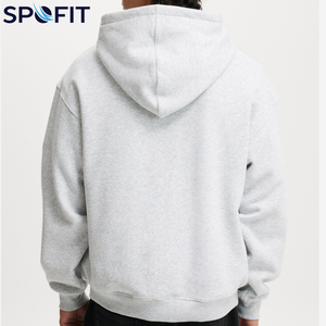 Sweats à capuche respirants pour hommes en gros avec logo personnalisé, couleur unie de haute qualité, vêtements décontractés pour hommes, sweat à capuche pour garçons - Product Image 6