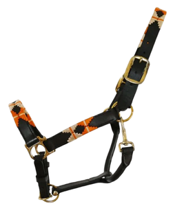 Llamativo argentino Polo cuero caballo Halter suave cuero aceitoso caballo Halter cuero para caballo mayorista India - Product Image 3