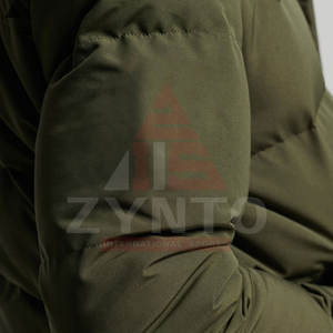 Veste matelassée à capuche coupe-vent écologique de qualité supérieure pour homme, imperméable, respirante, manteau d'hiver, poche avant, haute qualité - Product Image 6