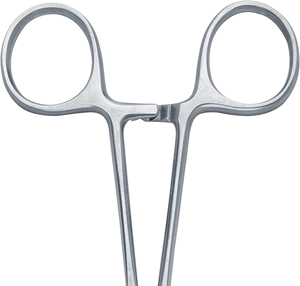 Pinzas hemostáticas curvas largas de 16 ", pinzas de abrazadera de bloqueo de acero inoxidable certificadas por CCC, uso de Hobby de pesca de Enfermería Médica - Product Image 2