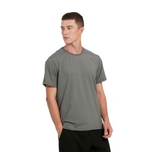 Direct usine fait contraste garniture hommes O cou t-shirts coton personnalisé Sublimation nouvelle haute qualité hommes O cou t-shirts - Product Image 3