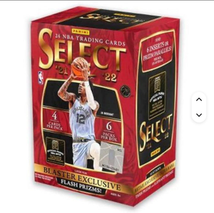 Cartes de jeu de basket-ball Panini SELECT originales 2021-22, logo personnalisé imprimé sur papier, boîte de collection personnalisée, marque active, neuve, 3 ans - Product Image 1