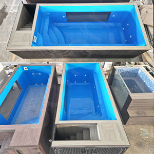 Diseño de Piscina Personalizado, Piscina Exterior de Fibra de Vidrio, Piscina Elevada - Product Image 5