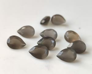 Precio al por mayor Piedra lunar de melocotón natural Pera suelta 4x6mm-7x10mm Piedra preciosa de corte facetado para la fabricación de joyas - Product Image 5