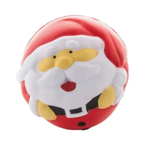 Pelota Antiestrés Personalizada de Santa Claus para Diversión en Fiestas - Product Image 1