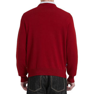 เสื้อสเวตเตอร์ลายเพชรหลายสีสำหรับผู้ชายเสื้อสเวตเตอร์แฟชั่นระบายอากาศทันสมัยสำหรับผู้ชาย - Product Image 6