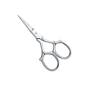 Ciseaux à cuticules professionnels en acier inoxydable à lame incurvée, poignée confortable, bord ultra-affûté, légers et durables - Product Image 1