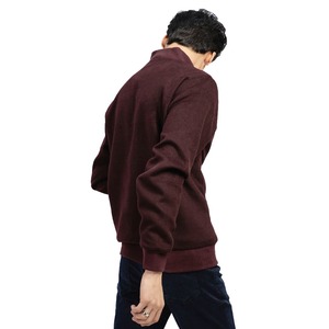 Men's <b>Thin</b> Lightweight Hooded Outdoor <b>Waterproof</b> Stand Collar Bomber <b>Jacket</b> Custom Maroon Velour High Street Style for Sale - Product Image 4