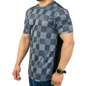 Camiseta de Hombre de Secado Rápido, Ecológica, Transpirable, MOQ Bajo, Sublimación, Diseño Personalizado, 100% Poliéster, Manga Corta, Alta Calidad - Product Image 3