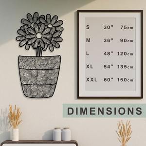 Art mural décoratif en métal antique pour maison de vacances Design Art déco de style vintage pour le salon Art mural suspendu d'intérieur - Product Image 4