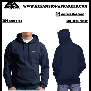 Sudadera con capucha y logotipo personalizado para hombre, tejido de punto de alta calidad, ropa deportiva de invierno, diseño Puff, talla personalizada, estampado XS - Product Image 5