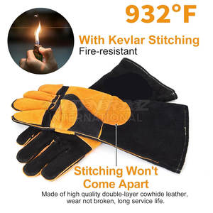 2025 New Design Plus Size Custom Design <b>Welding</b> <b>Gloves</b> Heavy Duty Durable Material <b>Welding</b> <b>Gloves</b> - Product Image 2