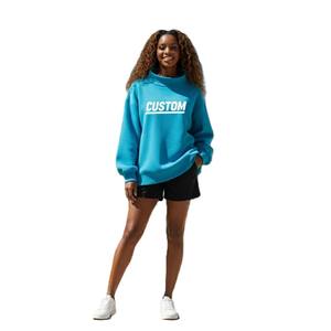 Sudadera de Forro Polar con Cuello Redondo y Bordado Frontal de la Fraternidad Alpha Epsiloni, Estilo Universitario, para Mujer, Invierno - Product Image 5