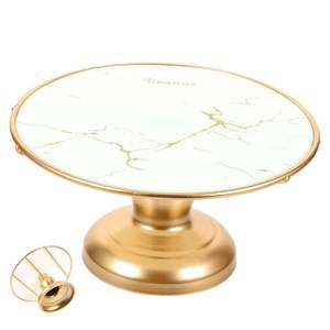 ขาตั้งเค้กอลูมิเนียมอัลลอยด์คุณภาพสูง แข็งแรง ทนทาน ดีไซน์เรียบหรู ทันสมัย สำหรับตกแต่งโต๊ะ - Product Image 3