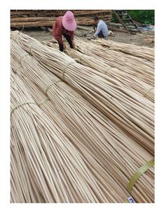 Canne/poteau/noyau en rotin brut écologique d'origine éthique, meubles de décoration faits à la main fabriqués au Vietnam - Product Image 5