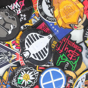 Custom Embroidered Iron-on Patches with Beads for Jackets Backpacks & Hats Personalized Designs for Clothing Decorations - Product Image 4