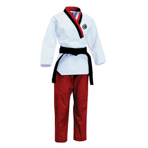 Vente en gros d'uniformes de Taekwondo, costume de karaté d'arts martiaux, kimono en coton TKD Dobok pour l'entraînement et la compétition, adultes et enfants - Product Image 5