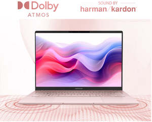 A S U S Adol A i r 14 Fragrance Edition HDR 600 A M D R y Z e n 9 8945H 4,0 Ghz Radeon 780M GPU LPDDR5 1TB SSD Business Laptop - Product Image 2