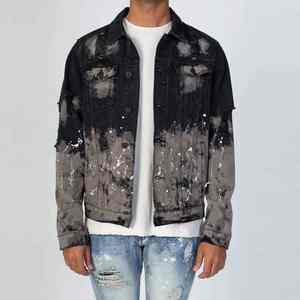 Meilleur prix 2024, veste en jean pour homme, design personnalisé, couleur denim, 100% coton, fabrication OEM, qualité supérieure, provenance Pakistan, directement de l'usine. - Product Image 1