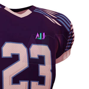 Uniforme de Fútbol Americano Personalizado con Material Elástico y Cómodo de Poliéster y Spandex para Entrenamiento y Juegos Escolares - Product Image 6