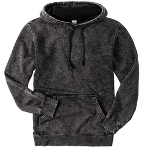 Unisex Mid weight Mineral Wash Hooded Sweatshirt Create Custom Independent Trading Mineral Wash Hooded Pullover Hoodies