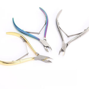 Pince coupe-ongles professionnelle en acier inoxydable de haute qualité pour manucure prix de gros outils de maquillage OEM bon marché - Product Image 4