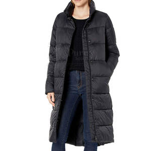 Prix de gros Nouvelle arrivée Veste longue matelassée en coton respirante pour femme fabriquée en hiver au Pakistan - Product Image 1